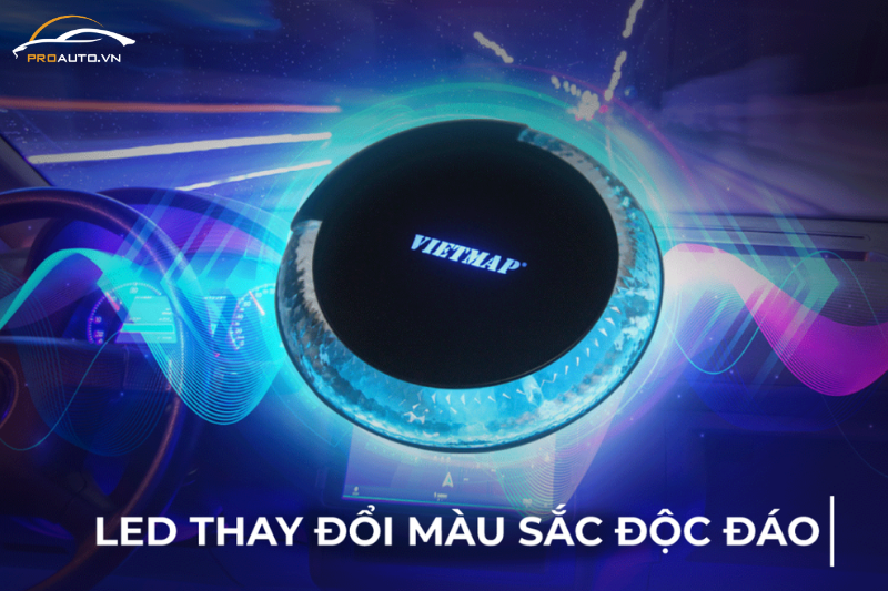 Led thay đổi màu trên Android Box Vietmap BS10 Lite