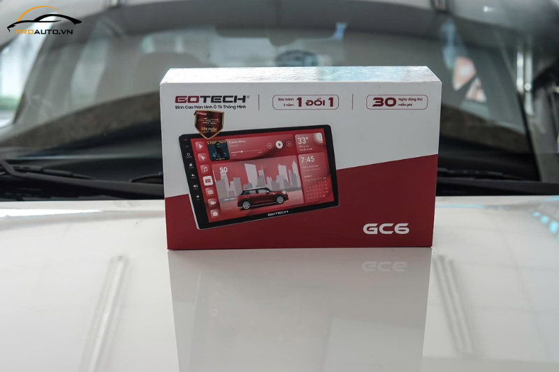 Màn hình Android Gotech - Phụ kiện đồ chơi xe Volvo XC60