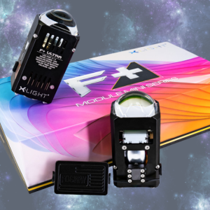 Module Bi Laser Mini X-Light F+ Ultra 5500K độ đèn xe MG Cyberster