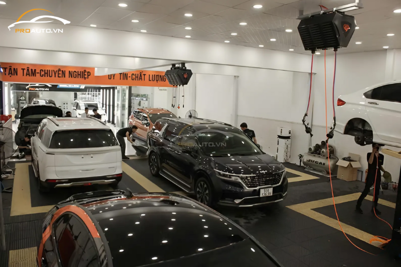 Trung tâm lắp đặt màn hình Android Zestech ZT3 360 cho Vinfast VF3 tại Bình Dương