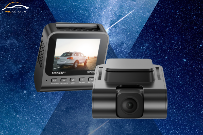 Camera hành trình Vietmap S720 kết nối WIFI 6 chia sẻ video