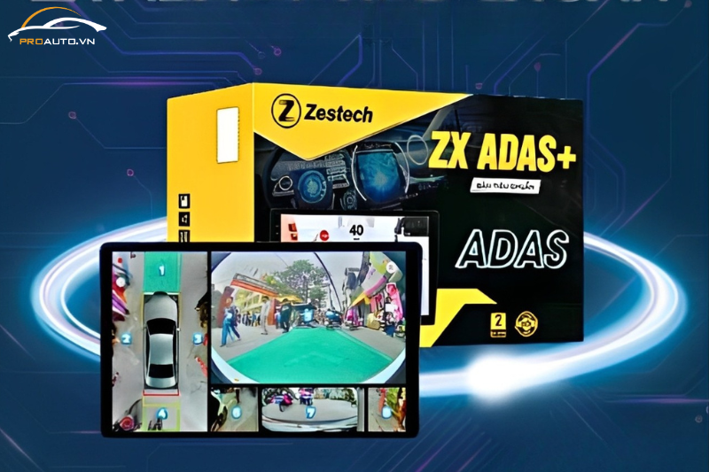 Giới thiệu màn hình Zestech ZX ADAS+ TC thương hiệu Zestech