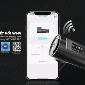 WiFi trên camera hành trình Vietmap TS-C9P truyền video tốc độ cao