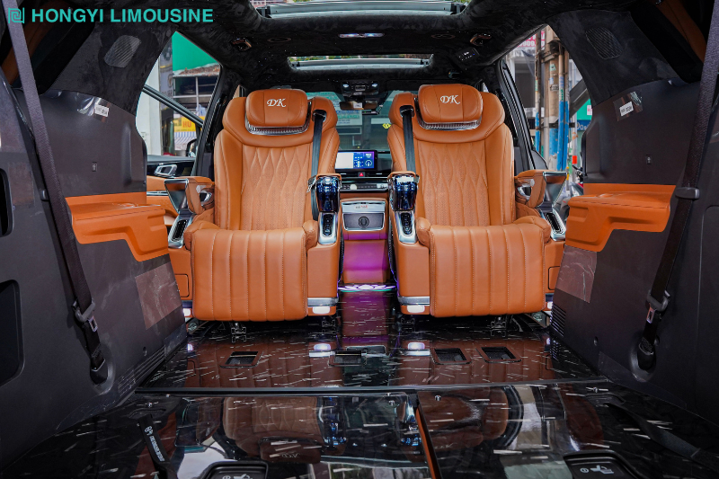 Các hạng mục nội thất độ Limousine xe MPV