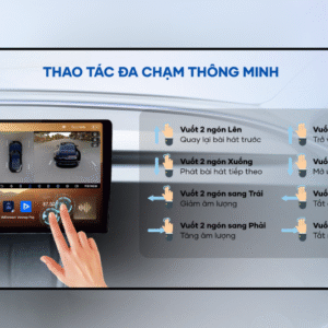 Điều khiển màn hình Teyes CC3L 360 bằng cử chỉ, giọng nói