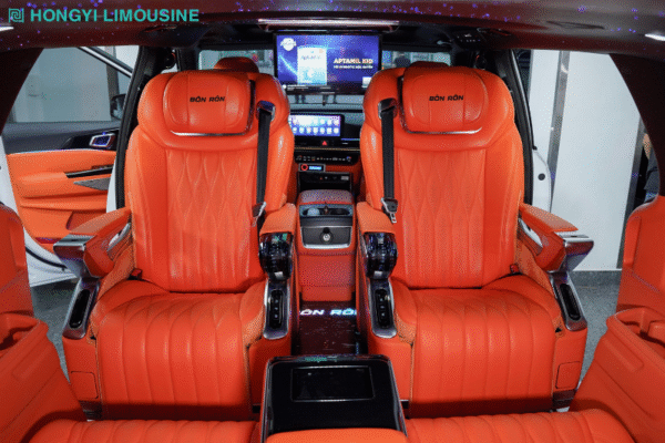 Độ ghế Limousine xe MPV gói Royal