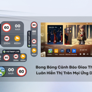 Màn hình Teyes CC3L 360 tích hợp cảnh báo bong bóng