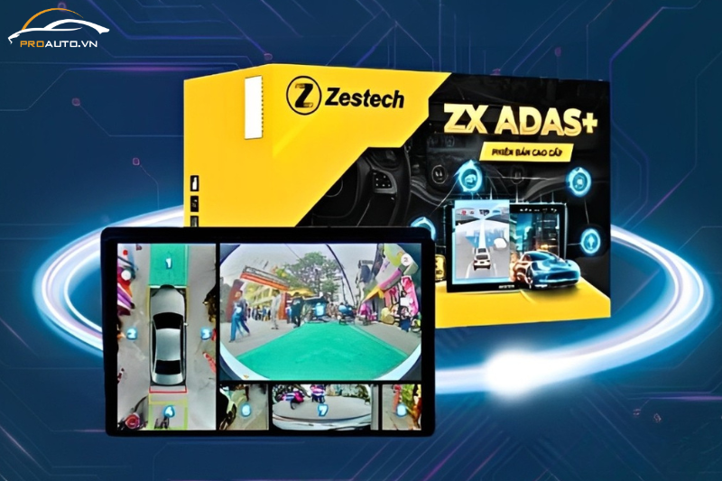 Phụ kiện đồ chơi xe VinFast Limo Green với màn hình Android Zestech