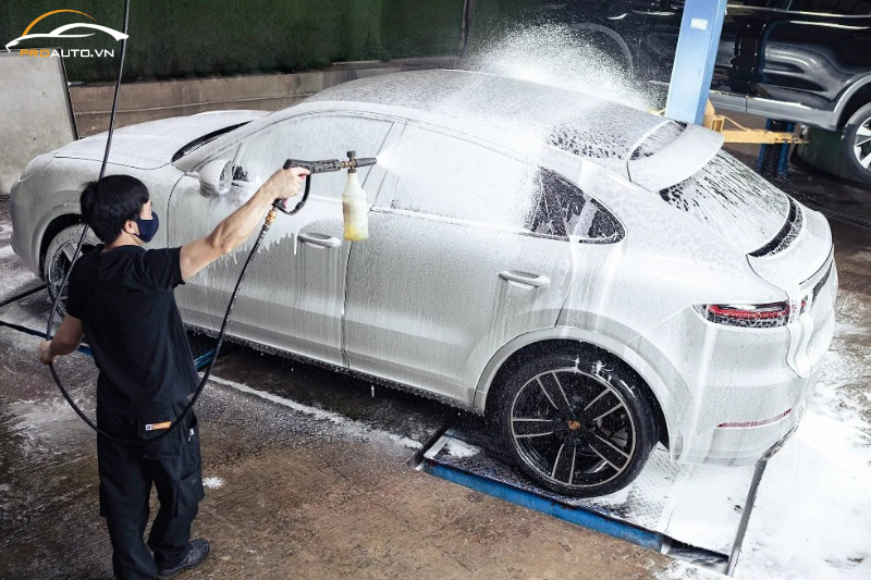 Rửa xe ô tô Quận 5 với sản phẩm được kiểm định, an toàn