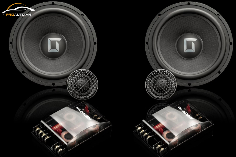 Bass Gladen Sigma 165.2 chắc & sâu với woofer 165mm