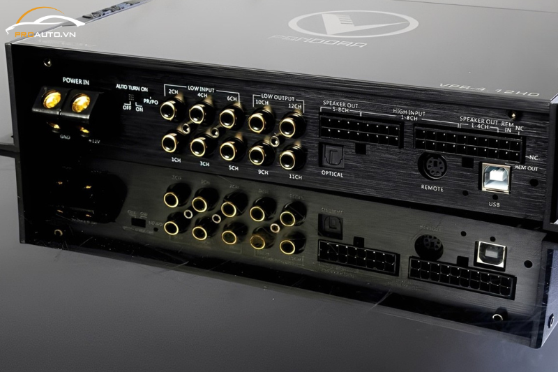 Class D Digital trên Venom VPR 4.12HD cho âm thanh trong