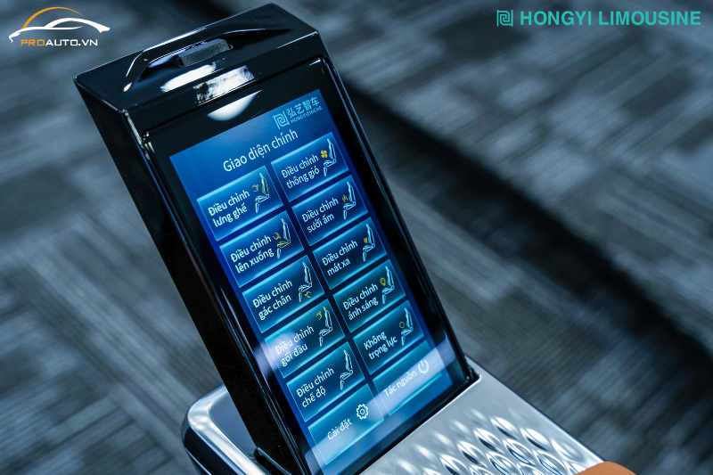 Màn hình ghế Crystal 6.0 Pro Max thông minh