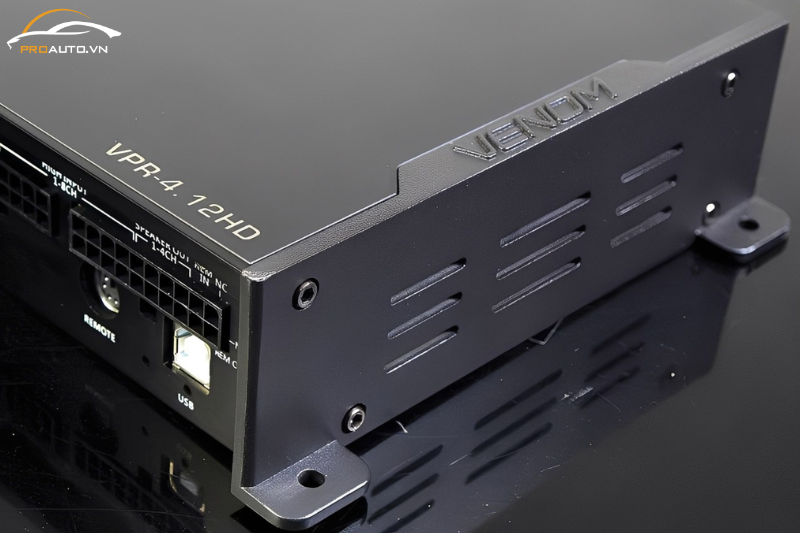Tinh chỉnh âm thanh chuẩn gu với DSP 12 kênh cùng Venom VPR 4.12HD