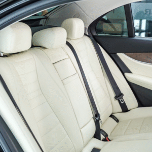 Bọc ghế da xe Mercedes E200 bản trắng ngọc trai