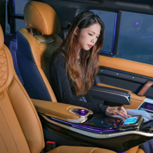 Điều chỉnh tay vịn từ ghế Hongyi SUV Throne 1.0