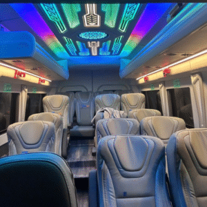 Kinh nghiệm độ Ford Transit limousine 16 chỗ sang, chất