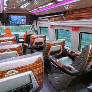 Kinh nghiệm độ Solati limousine 16 chỗ sang, chất