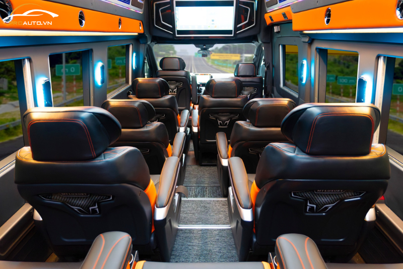 Kinh nghiệm nâng cấp limousine 16 chỗ chuẩn đẹp, sang