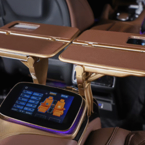 Màn hình cảm ứng trên Ghế SUV Throne 3.0 thông minh
