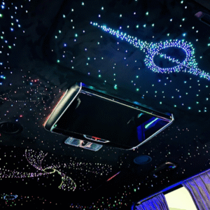 Nâng cấp limousine 16 chỗ với đèn trần ánh sao cá nhân hóa