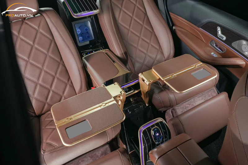 Tựa lưng chỉnh điện trên ghế Hongyi SUV Throne 3.0