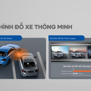 Camera hành trình ô tô L110 hỗ trợ ghi hình đỗ xe thông minh