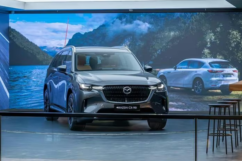 Cận cảnh Mazda CX-90 tại Việt Nam: SUV cao cấp 2026
