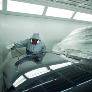 Sơn xe ô tô – Sơn lớp phủ bóng