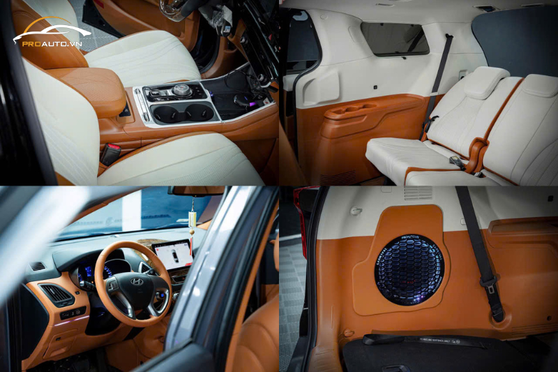 Hyundai đổi màu nội thất tại PROAUTO