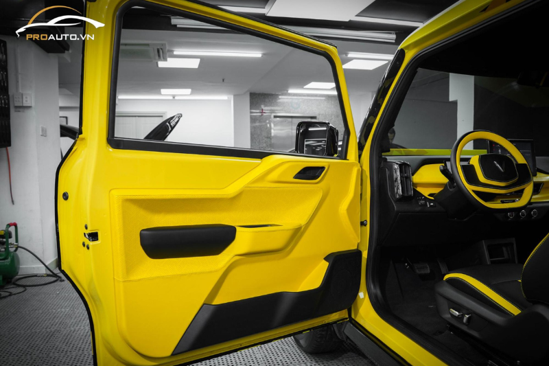 Sơn đổi màu tapi cửa ô tô