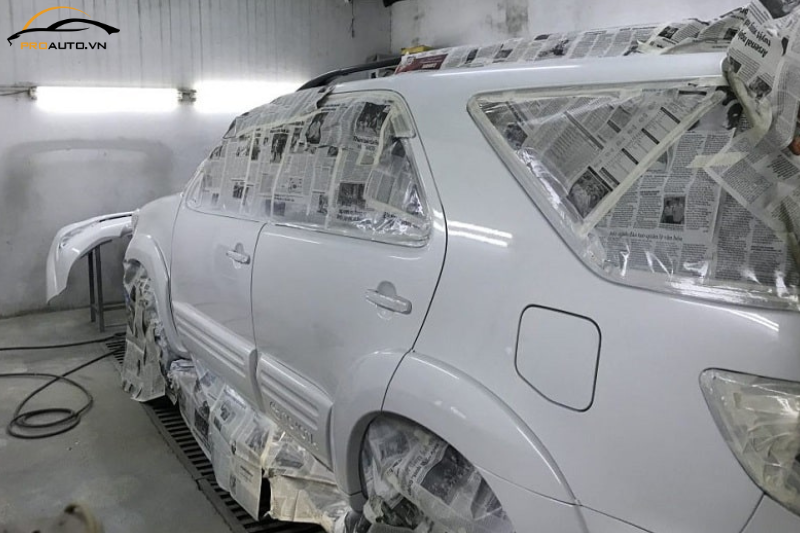 Sơn lót ô tô - Gara đồng sơn ô tô