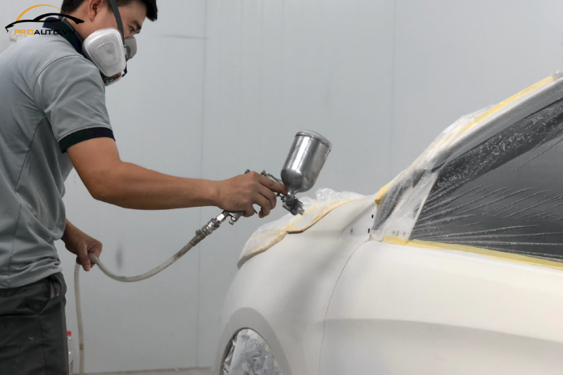 Sơn siêu phản quang - Gara đồng sơn ô tô