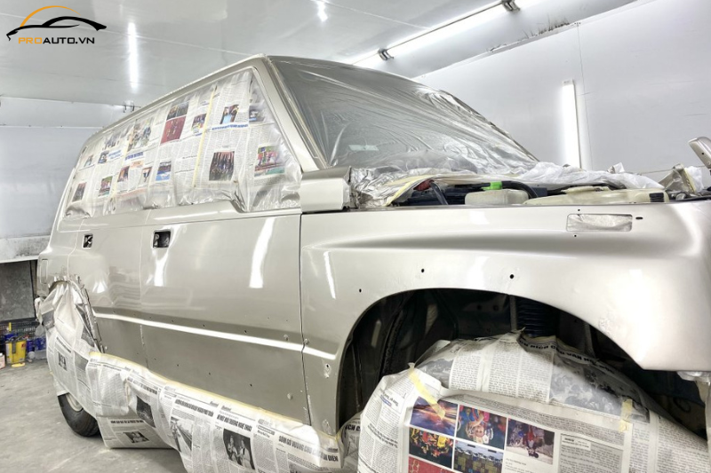 Tại sao nên đến gara đồng sơn ô tô uy tín?