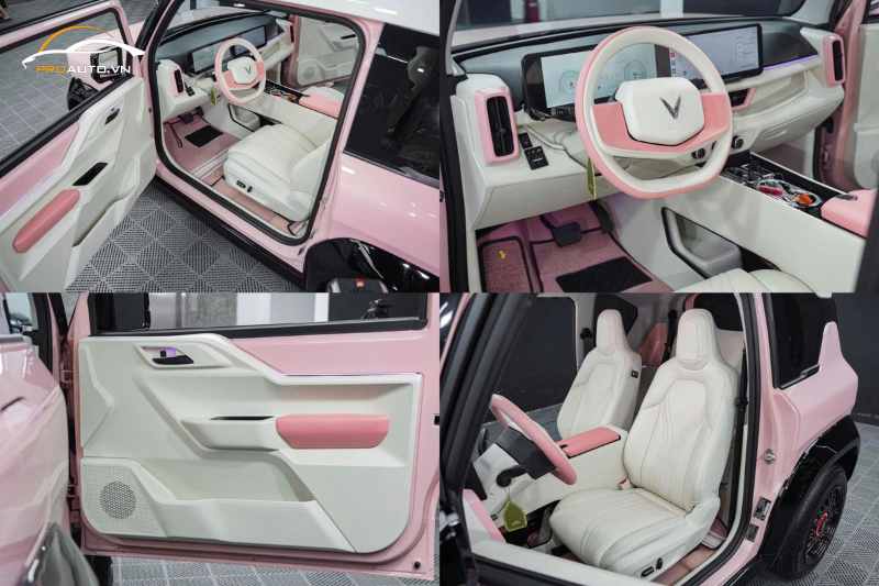 VF3 đổi màu nội thất tại PROAUTO