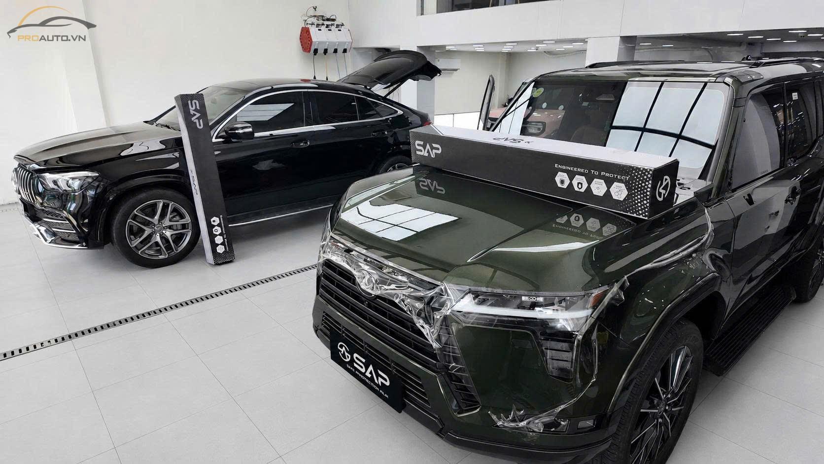 Xe thi công dán ppf tại PROAUTO
