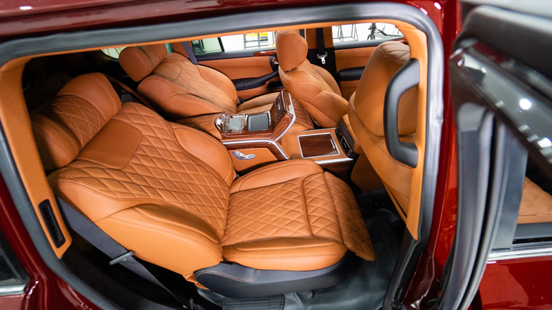 Độ mút ghế zin theo form mẫu Lexus