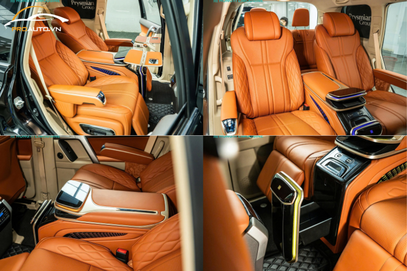 Dự án độ Limousine màu nâu bò sang trọng